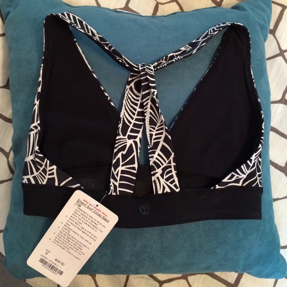 Shanti surf cross back bathing suit top