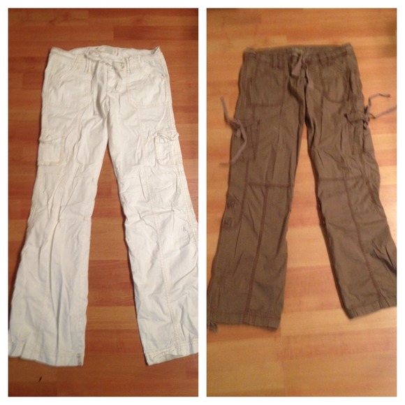 Sale! Hollister cargo pants 2 for $10
