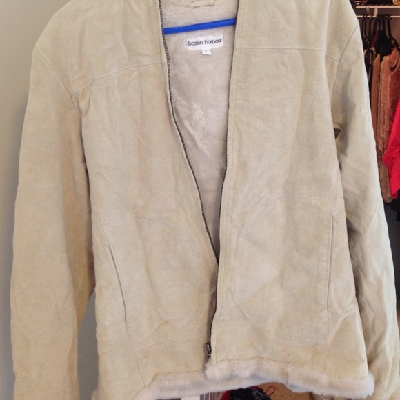 Boston harbour leather jacket