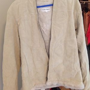 Boston harbour leather jacket