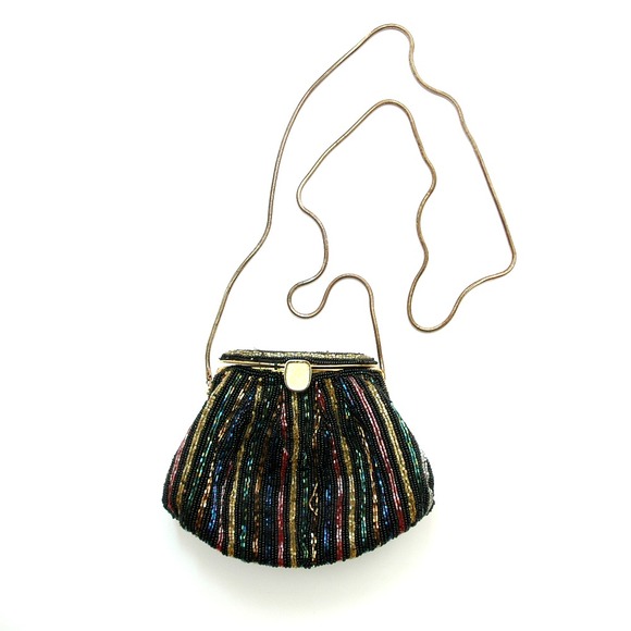 Gorgeous Vintage Beaded Evening Bag