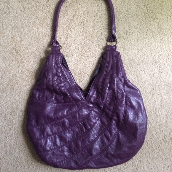 Purple purse. Practical and cute