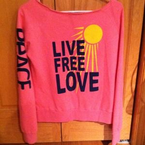 Vintage Havana off shoulder long sleeve