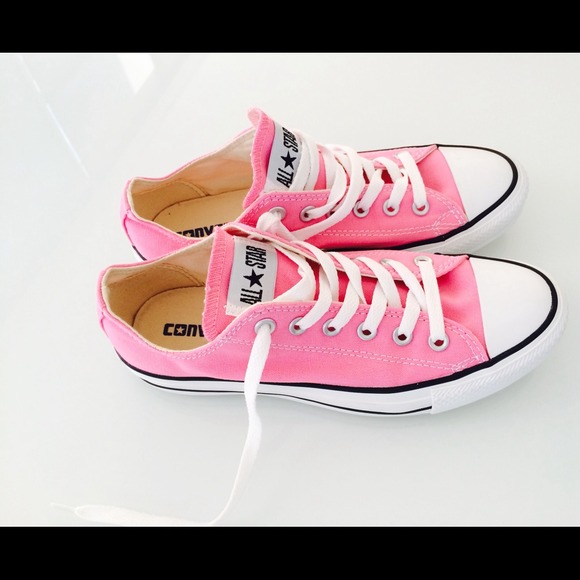 Converse all star pink women's size 8