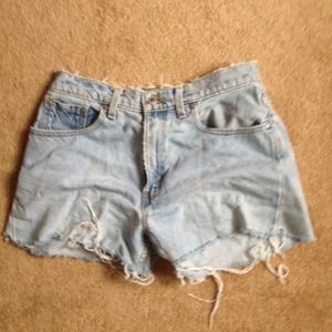 Levi's vintage high waisted shorts