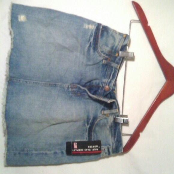 Womens polo jeans company skirt