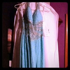 NWT Blue formal gown