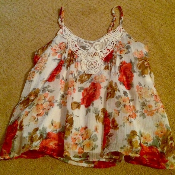 Floral Tank Top