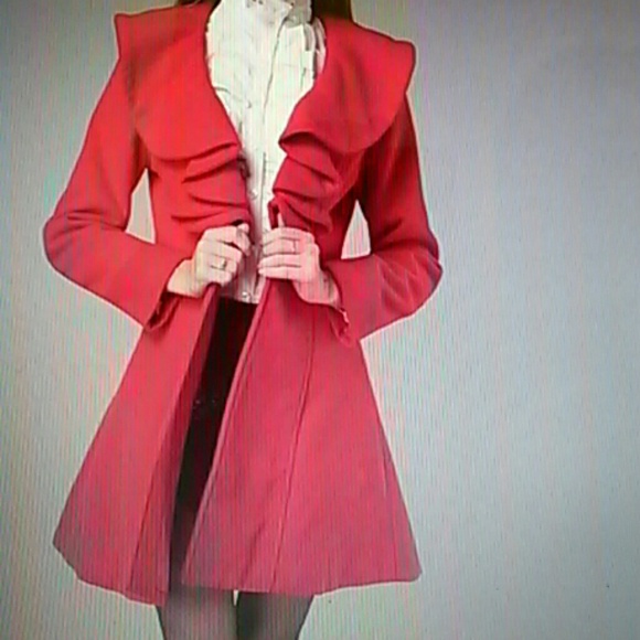 Brand new ruffles trench coat (Color choices)