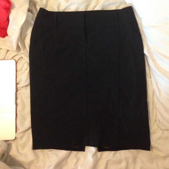 Express black pencil skirt