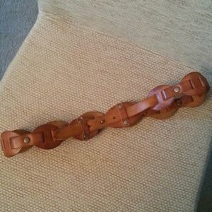 Gap brand leather belt light toffee color