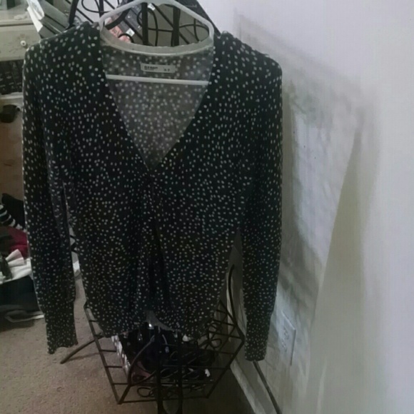 Polka dot sweater