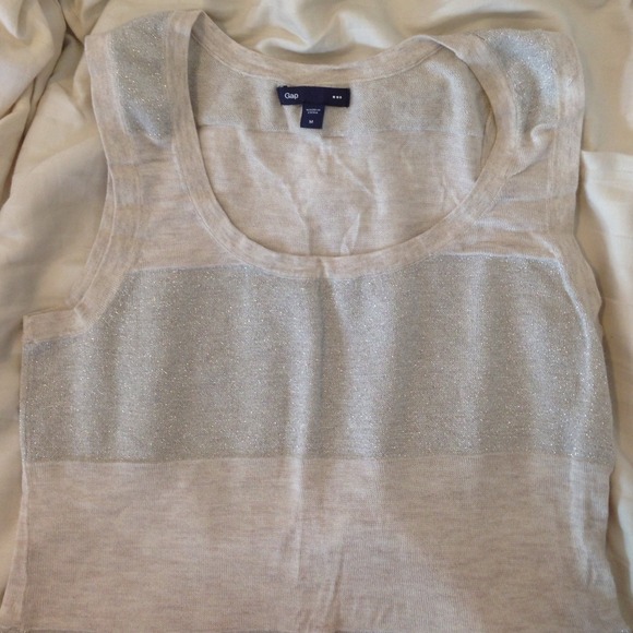 GAP glitter tank top
