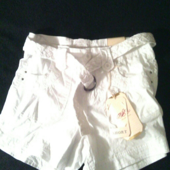 One 5 One shorts with matching belt