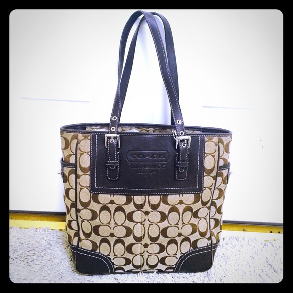 SOLD Brown Coach Bag
