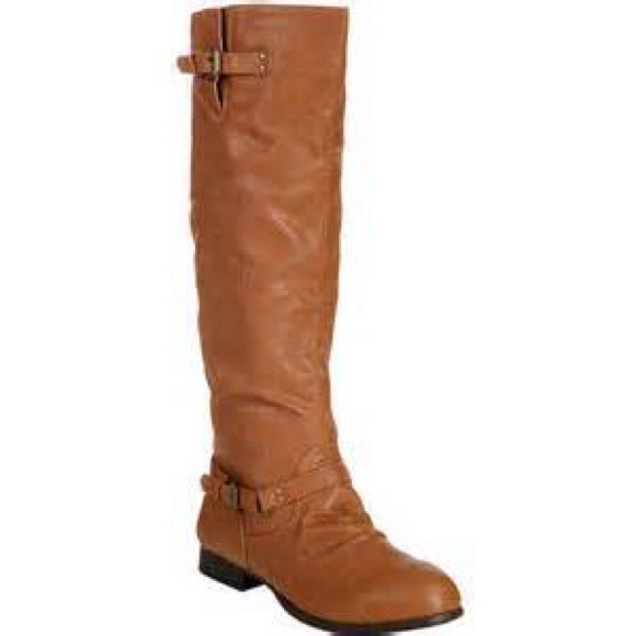 Wet Seal Brown Riding Boots