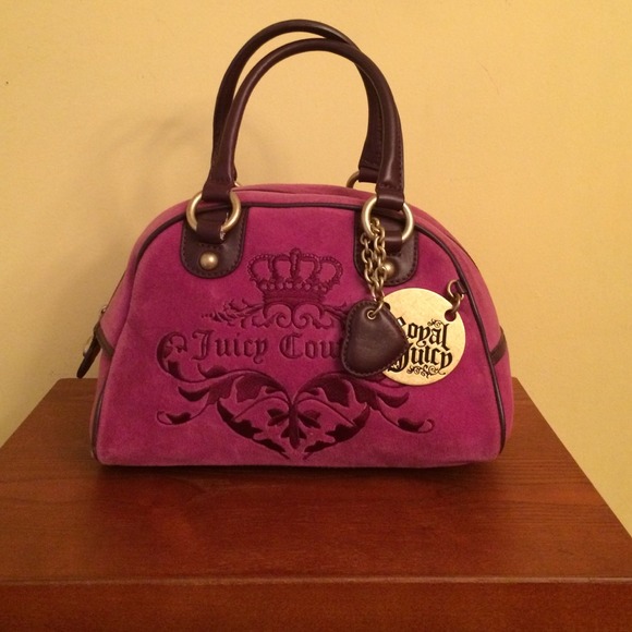 Authentic purple juicy couture purse