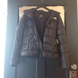 North Face black 550 Down Jacket