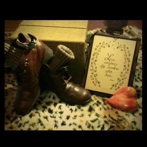 Vintage Style Shoe Boot