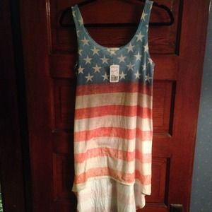 Bundled with other American flag tank