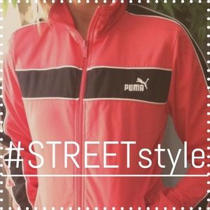 Lightweight Coral Puma Jacket