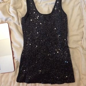 Express sequin tank