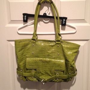 Nine West Green Snake Skin Purse