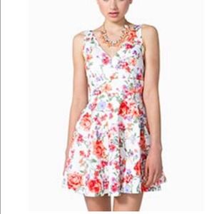Floral Poplin dress!