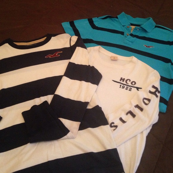 Set of 3 hollister shirts😉 all for $39