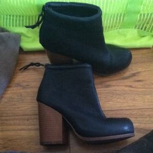 Black booties