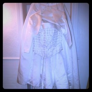 White 5 piece Bridal Gown