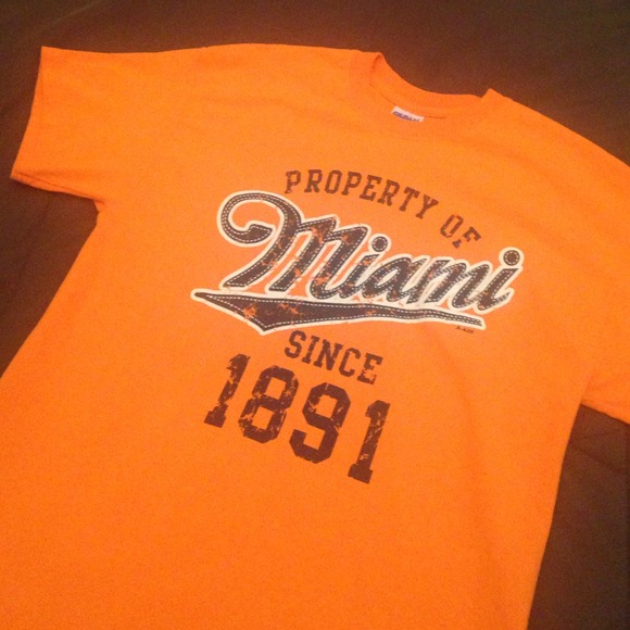 University's for Miami T shirt