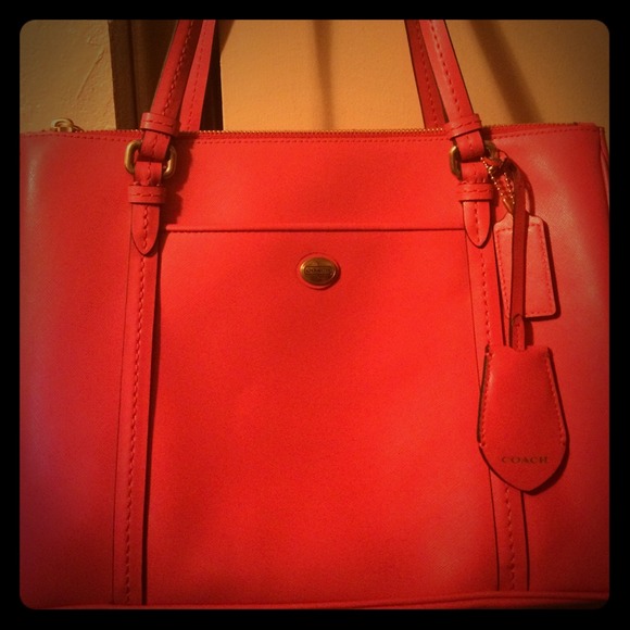 Peyton Saffiano Leather Jordan Double Zip Carryall