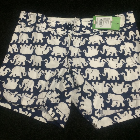 Lily Pulitzer Elephant shorts