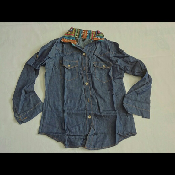 New Vintage jean shirt