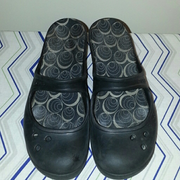 Comfy slide in crocs