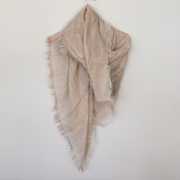 Gucci large silk scarf