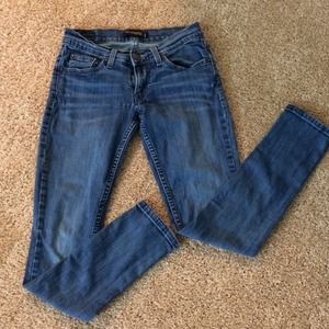 Levi's super low jeans. Used