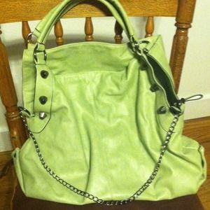 The Big Green Monster!  Large handbag.