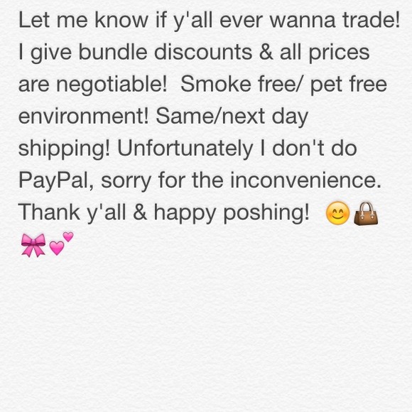 Happy poshing yall 👜💕
