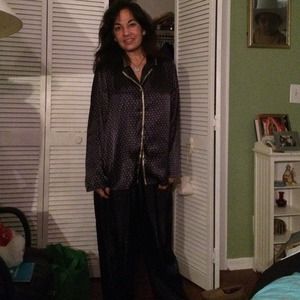 Polka dot pjs & dress bundle