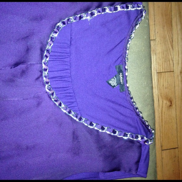 Plum layered top - Picture 2 of 3