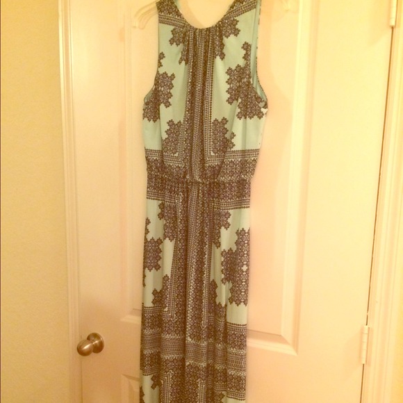 Blue pattern maxi - Picture 1 of 2