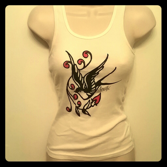 💲24 HR SALE💲Sailor Jerry "Love Bird" tank