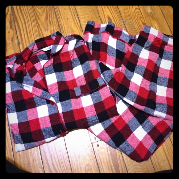 Plaid PJ set