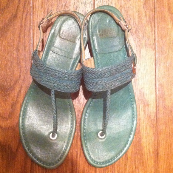 Green All leather Stuart Weitzman