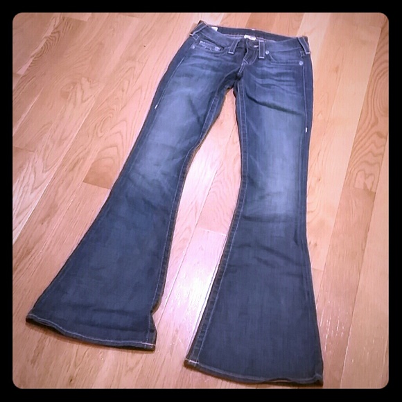 True Religion flared jeans, never worn!