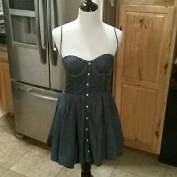 Denim dress
