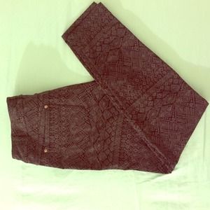 Athleta tribal design leggings