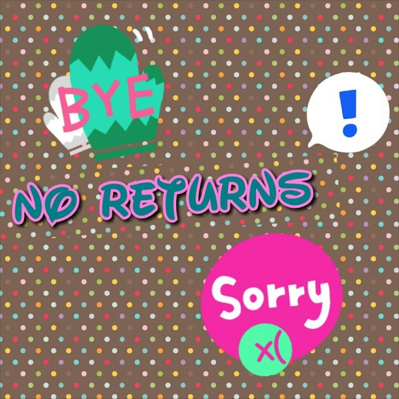 No refunds
